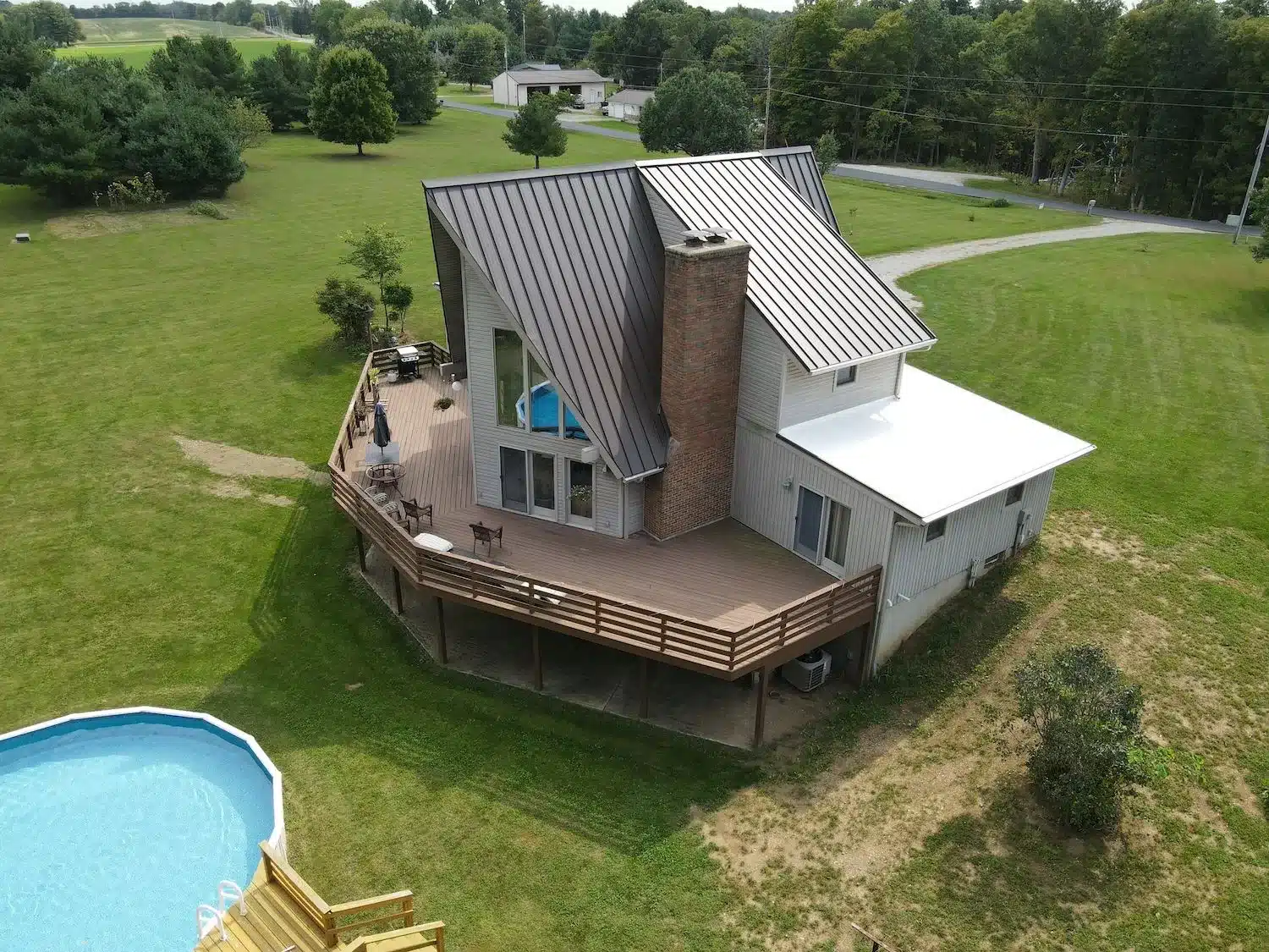 standing seam metal roof