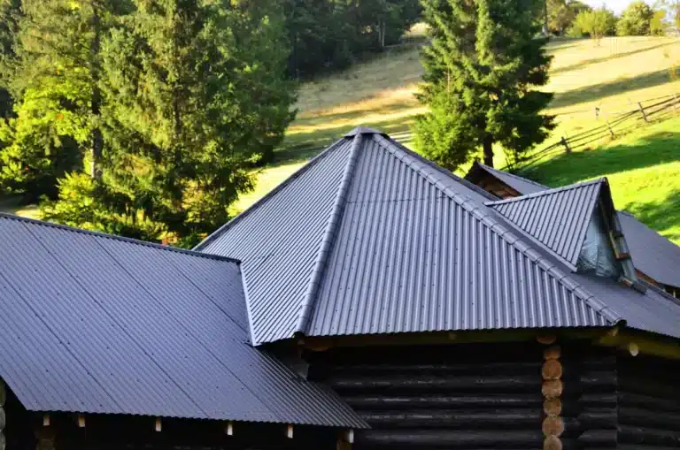 metal roof colors-black
